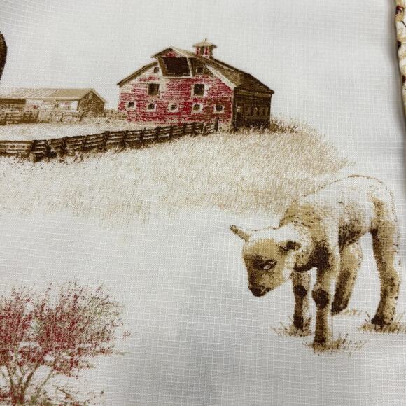 Natural Reflections Size L Short Sleeve Top Baby Farm Animals Western Cowgirl - Picture 15 of 16